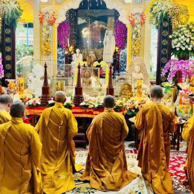 Lễ cung rước và an vị Xá lợi trưởng lão HT.Thượng Thiện hạ Phước